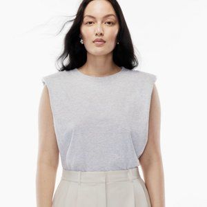 XS Shoulder Pad Tank Grey